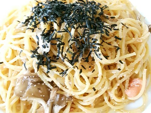 ★☆舞茸とたらこの和風パスタ～☆★